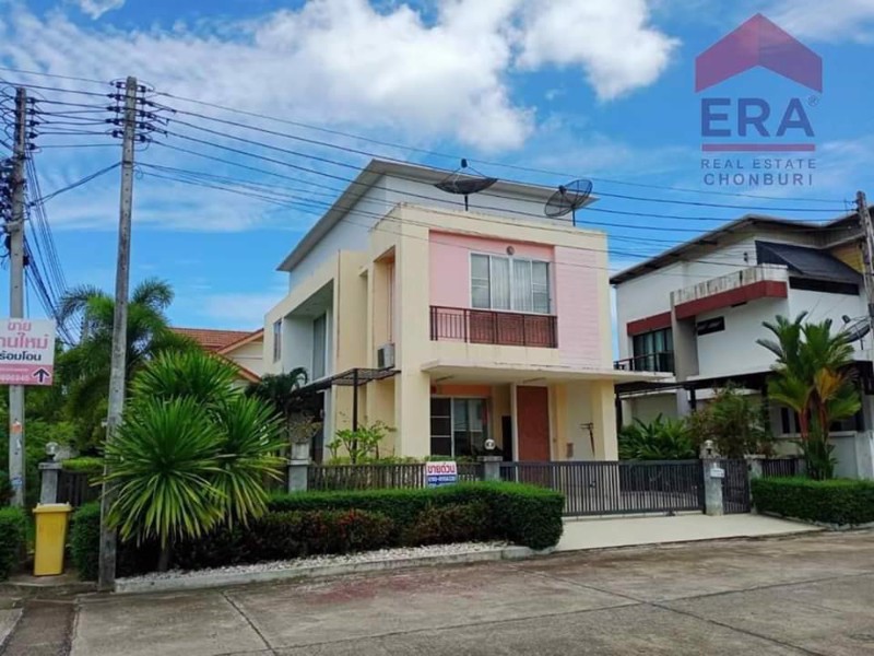 ขายบ้านเดี่ยว-หลังใหญ่-ราคาถูก-ถเก้ากิโล-ศรีราชา-หมู่บ้านวิวไม้2-ราคาตลาด-6ลบ-ขายเพียง-54ลบ