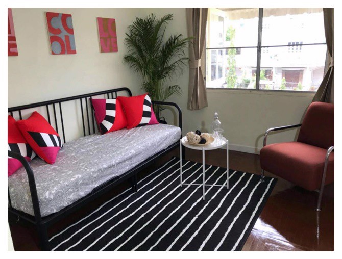 ให้เช่าทาวน์โฮม-35ชั้น-30ตารางวา-4ห้องนอน-ย่านศรีนครินทร์-ตกแต่งพร้อมอยู่-48000-บาท