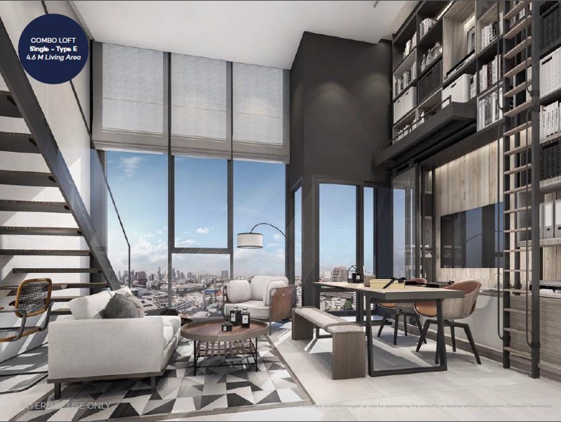 ขาย-cooper-siam-2-ห้องนอน-ห้องมุม-loft-style-สามารถจดทะเบียนบริษัททำธุรกิจได้