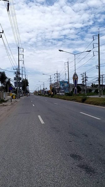 ขายด่วนๆ-ที่ดินติดถนนคลองด่าน-ถนนเทพารักษ์บางพลี-เหมาะมากทำอาคารพานิช