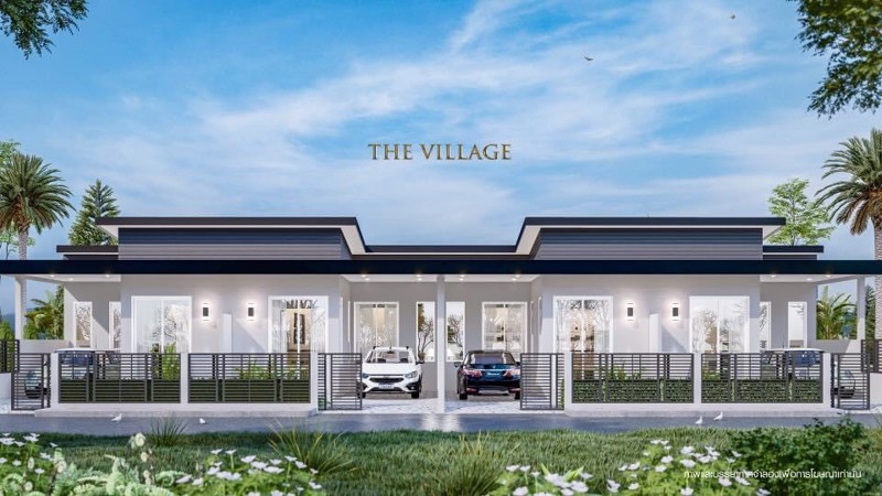 ขายทาวน์โฮมชั้นเดียว-บ้านที่โดดเด่นด้วยดีไซน์ที่ทันสมัย-อยู่ท่ามกลางวิวเขา-และธรรมชาติ