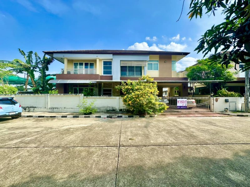 ขายด่วน-บ้านเดี่ยวหลังใหญ่-พื้นที่-96-ตรว-บ้านเดี่ยวหลังมุม-หมู่บ้านกฤษณา-ติวานนท์