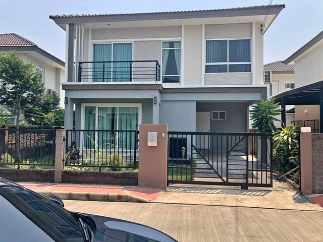 ให้เช่าบ้านเดี่ยวเดอะแพลนท์รีสอร์ท-พระราม-5-กาญจนาภิเษก-2ชั้น-60-ตรว-3นอน-2น้ำ-19900บาทต่อเด