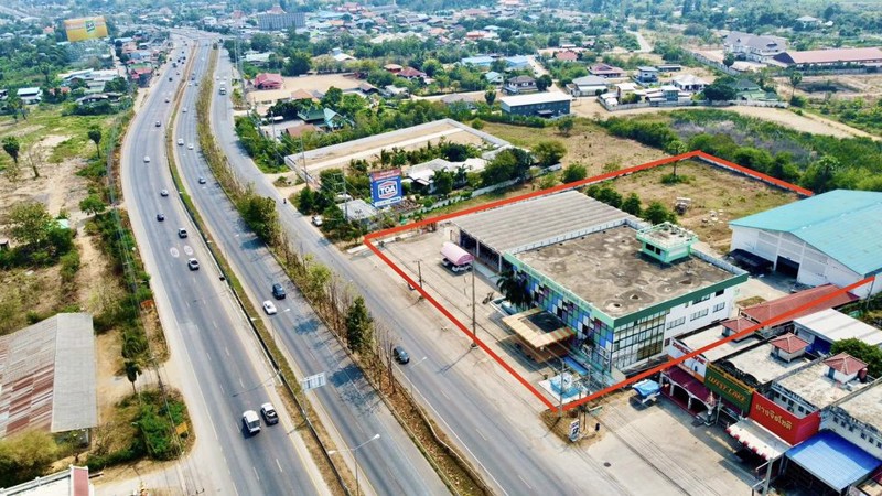 ขายที่ดินพร้อมสิ่งปลูกสร้าง-ติดถนนเพชรเกษม-เพชรบุรี-ใกล้เขาย้อย