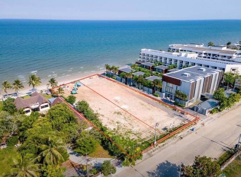 ขายที่ดินติดทะเล-ในเมืองหัวหิน-ที่ดินสวย-ทำเลทองหายาก-ติดทะเล
