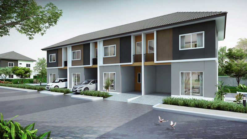 ทาวน์โฮม-นวัตกรรม-บ้านหายใจได้-เชื่อมต่อพระราม2-บ้านพฤกษา-พระราม2-เอกชัย