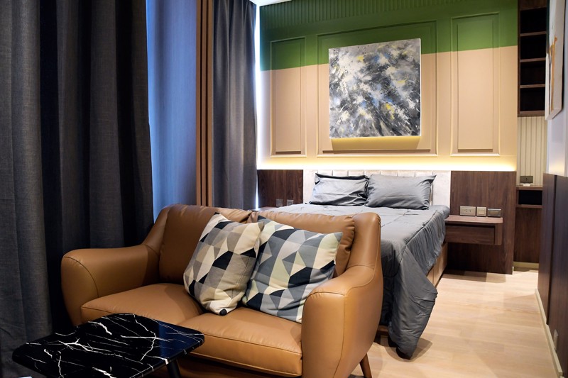 ขายพร้อมผู้เช่า Ashton Silom 1 ห้องนอน 32 ตรม. ชั้น 14 ห้องสวยแต่งครบ 8 ล้าน