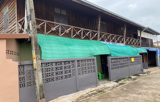บ้านครึ่งตึกครึ่งไม้-2ชั้น-ในเมืองหนองคาย-ซอยวัดลำดวน-ให้เช่า