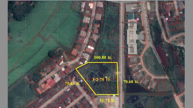 ขายที่ดินเปล่าทำเลดีที่สุดบนถนนสันทราย-ใกล้มหาวิทยาลัยแม่โจ้-ขนาดที่ดิน-3-2-75-ไร่-วิวภูเขาดอยสุเทพ