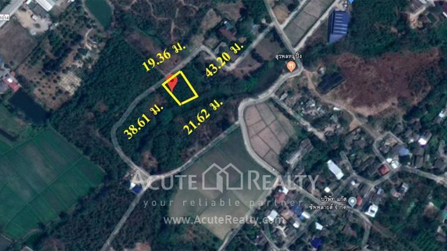 ขายที่ดินเปล่า-อดอยสะเก็ด-จเชียงใหม่-ขนาด-292-ตรว-ด้านหลังติดแม่น้ำ-ทำเลดี