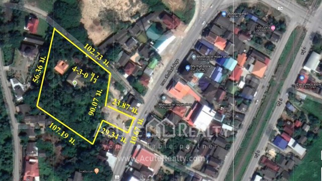 ขายที่ดินติดถนนใหญ่เชียงใหม่-ลำพูน-พร้อมบ้าน-2-หลัง-ขนาดที่ดิน-4-3-080-ไร่-ที่ดินสวยมาก