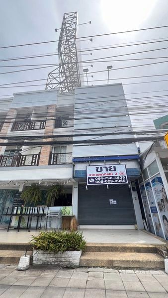 ขายตึก 3 ชั้นหัวหิน ติดถนนเพชรเกษม (เจ้าของขายเอง)