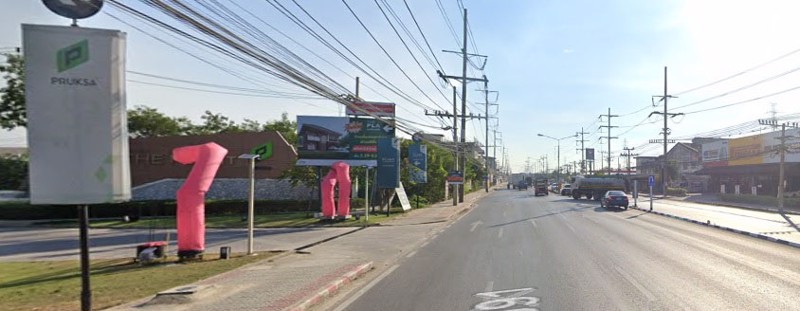 ขายที่ดินริมถนนเศรษฐกิจ1-เมืองสมุทรสาคร-จังหวัดสมุทรสาคร-พร้อมอาคาร