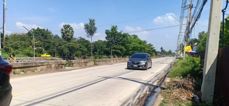 ขายที่ดิน-27-ไร่-ติดถนนสองด้าน-ถนนเลียบคลองสอง-ฝั่งถนนใหญ่-อคลองหลวง-จปทุมธานี