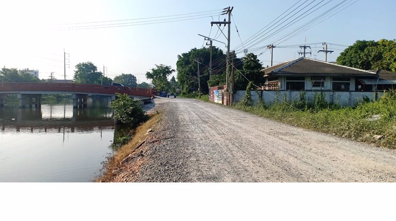 ขายที่ดิน-20-ไร่-ซอยบงกช-ติดถนนเลียบคลองสอง-อคลองหลวง-จปทุมธานี