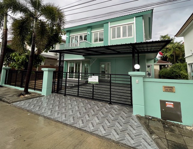 ขายบ้านเดี๋ยว-2-ชั้น-โครงการ-คาซ่าวิลล์-2-ขนาด-506-ตารางวา-3-ห้องนอน-3-ห้องน้ำ-หน้าบ้านหันทิศเหนือ