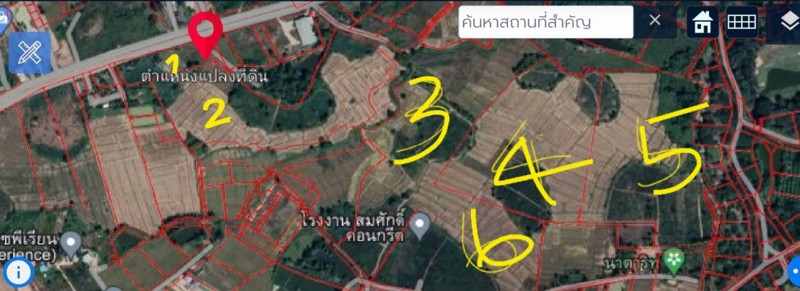 ขายที่ดินเนื้อที่-203-ไร่-ติดสนามกอล์ฟสันติบุรี