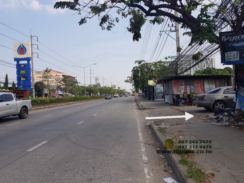 ขายที่ดินเปล่า-18ไร่เศษ-ติดถนนเทพารักษ์-กม55-ใกล้โรงพยาบาลสินแพทย์-ทำเลดี