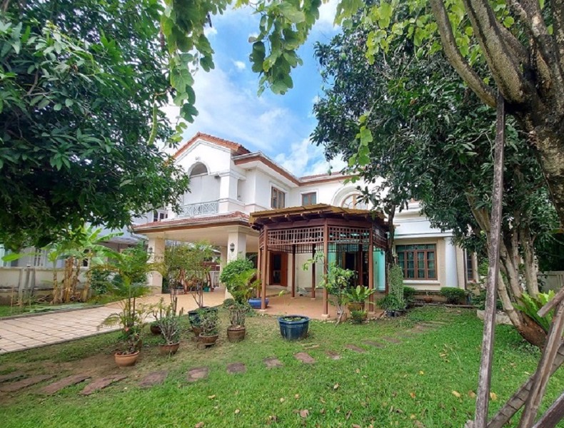 บ้านเดี่ยว 2ชั้น บ้านนันทวัน ศรีนครินทร์ 166 ตรว. 4นอน4น้ำ ห้องแต่งตัว 2ห้องรับแขก 2ครัว ตกแต่งพร้อม