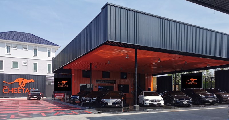 ให้เช่าพื้นที่ทำตลาดรถยนต์มือสอง 2 ล็อค