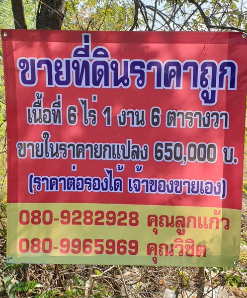 ขายที่ดิน-อากาศอำนวย-ราคาถูก