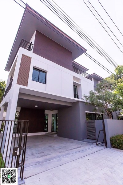 ขายและให้เช่าบ้านเดี่ยว-3-ชั้นสไตล์โมเดิร์น-บ้านลุมพินีสวนหลวงร-9-ย่านประเวศ-บรรยากาศน่าอยู่มาก