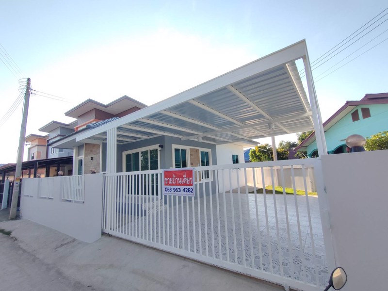 บ้านเดี่ยว-2-ห้องนอน-2ห้องน้ำ-จอดรถได้2คัน-อยู่ในตัวเมืองน่าน