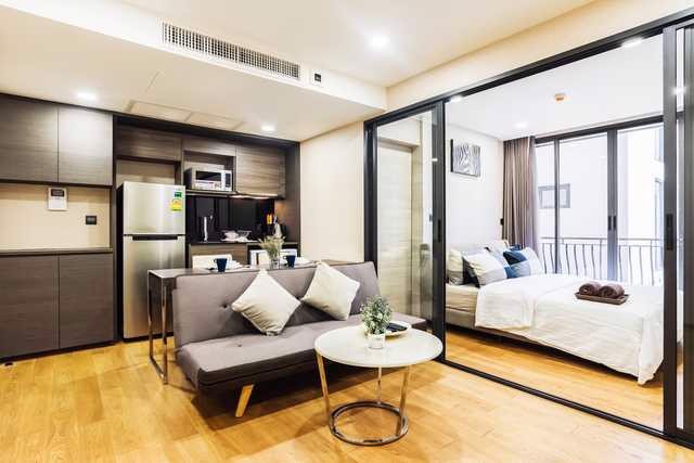 ให้เช่า-for-rent-klass-condo-langsuan-คลาส-หลังสวน-1นอน-34ตรม-ชั้น3-ตกแต่งเฟอร์ครบ-พร้อมอยู่