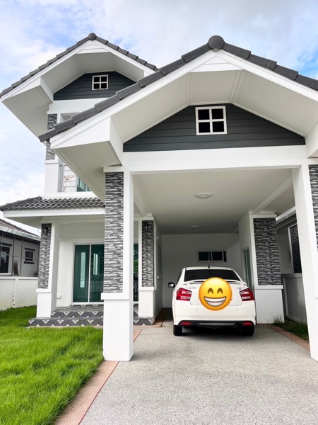 บ้านสวย-สร้างใหม่-2-ชั้น-สันกำแพงปาร์ควิว-อยู่แล้วรวย-เจริญ-รุ่งเรือง-เฟื่องฟู