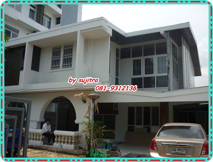 ให้เช่า-บ้านเดี่ยว-2-ชั้น-100-ตรว-เข้าซอยไม่ลึก-อยู่-ถรัชดา-44