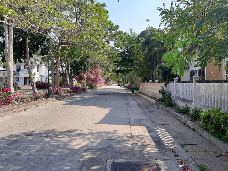 ps046-ขายบ้านอยู่ในหมู่บ้านติดทะเลมีชายหาดส่วนตัว-มีท่าเรือส่วนตัว-ราคาถูก