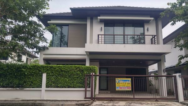 ขายบ้าน-2ชั้น-หมู่บ้านเลควิวพาร์ค-ถนนเลียบวงแหวน-บางนา-มราม2-