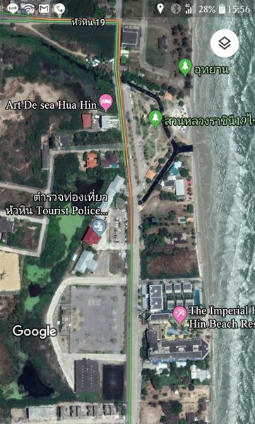 ขายที่ดินติดทะเลหัวหิน-496-ตารางวา-ถเลียบวัง-อหัวหิน-จประจวบฯ