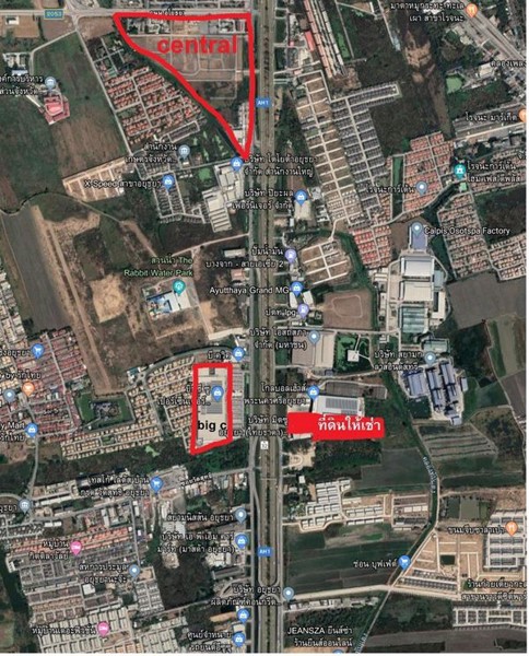 ให้เช่า-หรือร่วมลงทุนทำธุรกิจในที่ดิน-บางปะอิน-อยุธยา-เนื้อที่-11ไร่-91ตรว