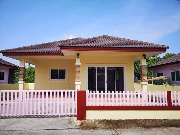 บ้านเดี่ยวชั้นเดียว-ใหม่-ใกล้ถนนสายหลัก-นิคมเกจเวย์-ตลาดบางบ่อ-อแปลงยาว-จฉะเชิงเทรา