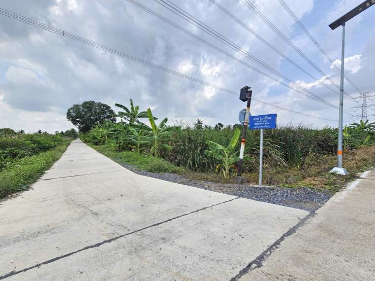 ขายที่ดินเปล่า-แปลงสวย-ซอยโรงช้อน-หนองเสือ-ปทุมธานี