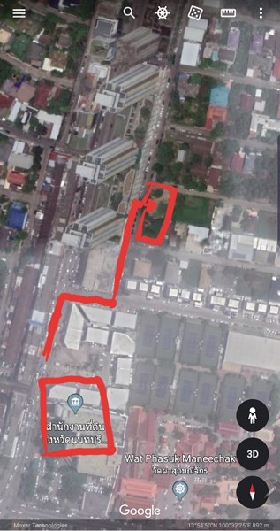 ขาย-ที่ดินเปล่า-ทำเลดี-ติดถนน-ขนาด-263-ตรวา-ในเมืองทองธานี-อำเภอปากเกร็ด-นนทบุรี