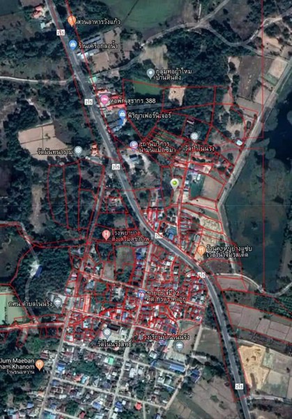 ขาย-ที่ดินเปล่าถมแล้ว-บรรยากาศดี-ติดถนน-ขนาดเนื้อที่-200-ตารางวา-บ้านโนนรัง-จังหวัดร้อยเอ็ด