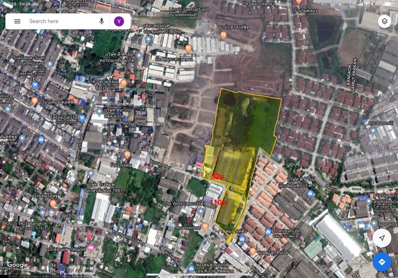 ขาย-ที่ดินทำเลดี-ล้อมหมู่บ้านจัดสรร3โครงการ-ที่ติดถนนซอยยาว-162-เมตร-996846000บาท-กรุงเทพ​มหานคร