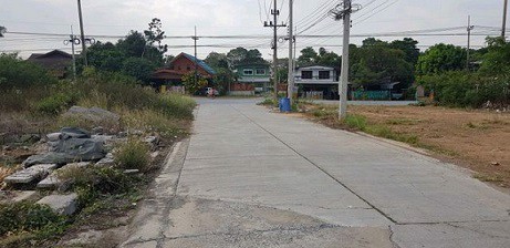 ขาย-ที่ดินเปล่าถมแล้ว-ขนาด-204-ตารางวา-หน้าโครงการหมู่บ้าน-ติดถนนใหญ่-อำเภอแก่งคอย-สระบุรี