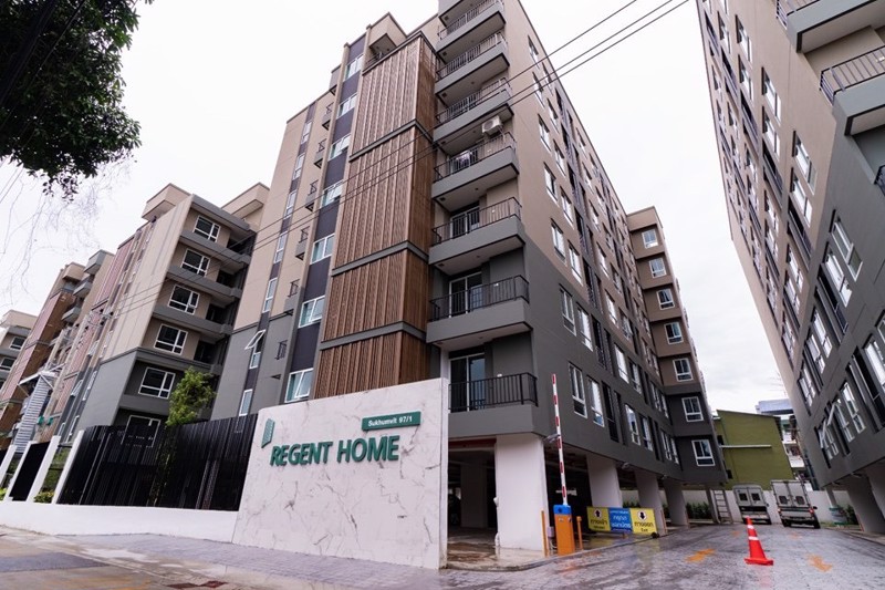 ขายดาวน์-คอนโด-รีเจ้นโฮม-สุขุมวิท-97-1-พึ่งสร้างเสร็จ-ใกล้สถานีรถไฟฟ้าบางจาก-เพียง-800-เมตร