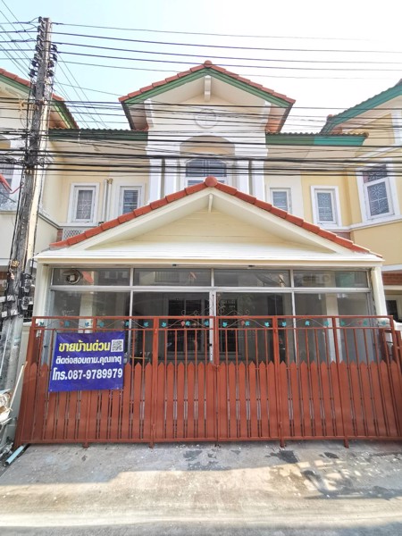 ขาย-ทาวน์เฮ้าส์-หมู่บ้านพฤกษาวิลล์-2-หลักหก-ปทุมธานี-ใกล้มรังสิต-อำเภอเมืองปทุมธานี-จังหวัดปทุมธา