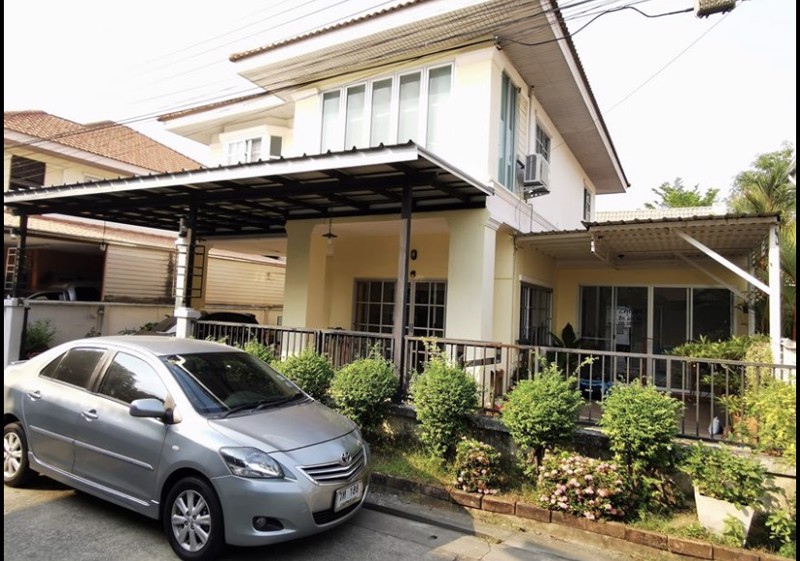 ขายบ้านเดี่ยว-หมู่บ้านศรีกาญพาร์ควิว-สรงประภา-ดอนเมือง-3-ห้องนอน-60-ตรว