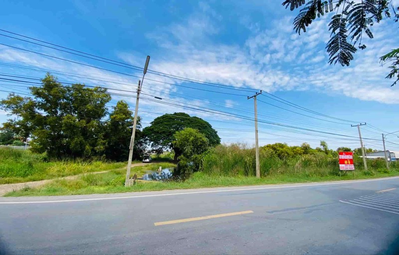 ขายที่ดินติดถนน-ประตูน้ำพระอินทร์-เลียบคลองระพีพัฒน์