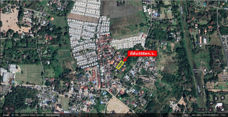 ขายที่ดิน-398-ตรว-0-3-98-ตำบล-ดอนแก้ว-อำเภอ-แม่ริม-เชียงใหม่-ใกล้วัดดอนแก้ว