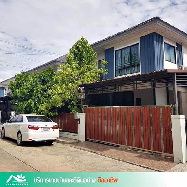 ขายบ้านแฝด41ตรว-มโมดิวิลล่า-บางบัวทอง-สวย-แถมเฟอร์-ต่อเติมพร้อมอยู่-จัดกู้ให้ครับ