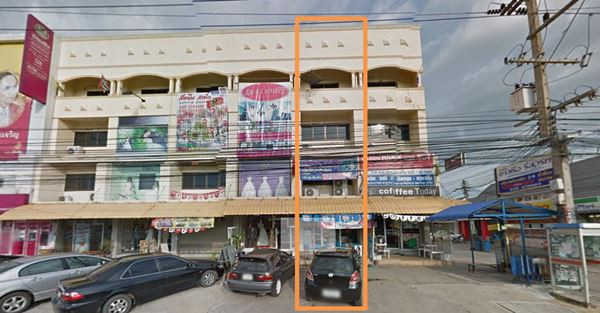 ขายด่วน-อาคารพาณิชย์-4-ชั้น-ตรงข้ามหาดเตยงาม-สัตหีบ-มีที่จอดรถ-ติดถนนสุขุมวิท