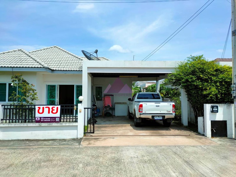 บ้านเดี่ยวชั้นเดียว-สไตล์โมเดิร์น-ถูกกว่าราคาตลาด-สภาพเยี่ยม-หมู่บ้านมารวยมอเตอร์เวย์