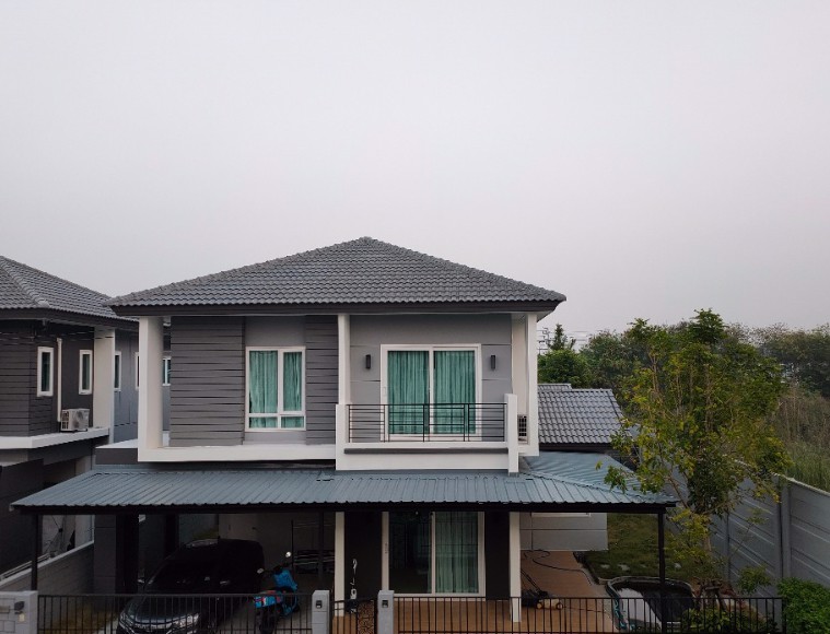 ให้เช่าบ้านเดี่ยว-2-ชั้น-หลังมุม-หมู่บ้านเดอะซิตี้-บางใหญ่-บ้านสวย