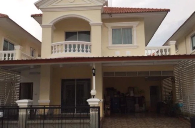 ให้เช่าหรือขาย-บ้านแฝด-2-ชั้น-หมุ่บ้านนิรันดร์วิลล์-12-บางนา-กม-18-ซวัดศรีวารีน้อย